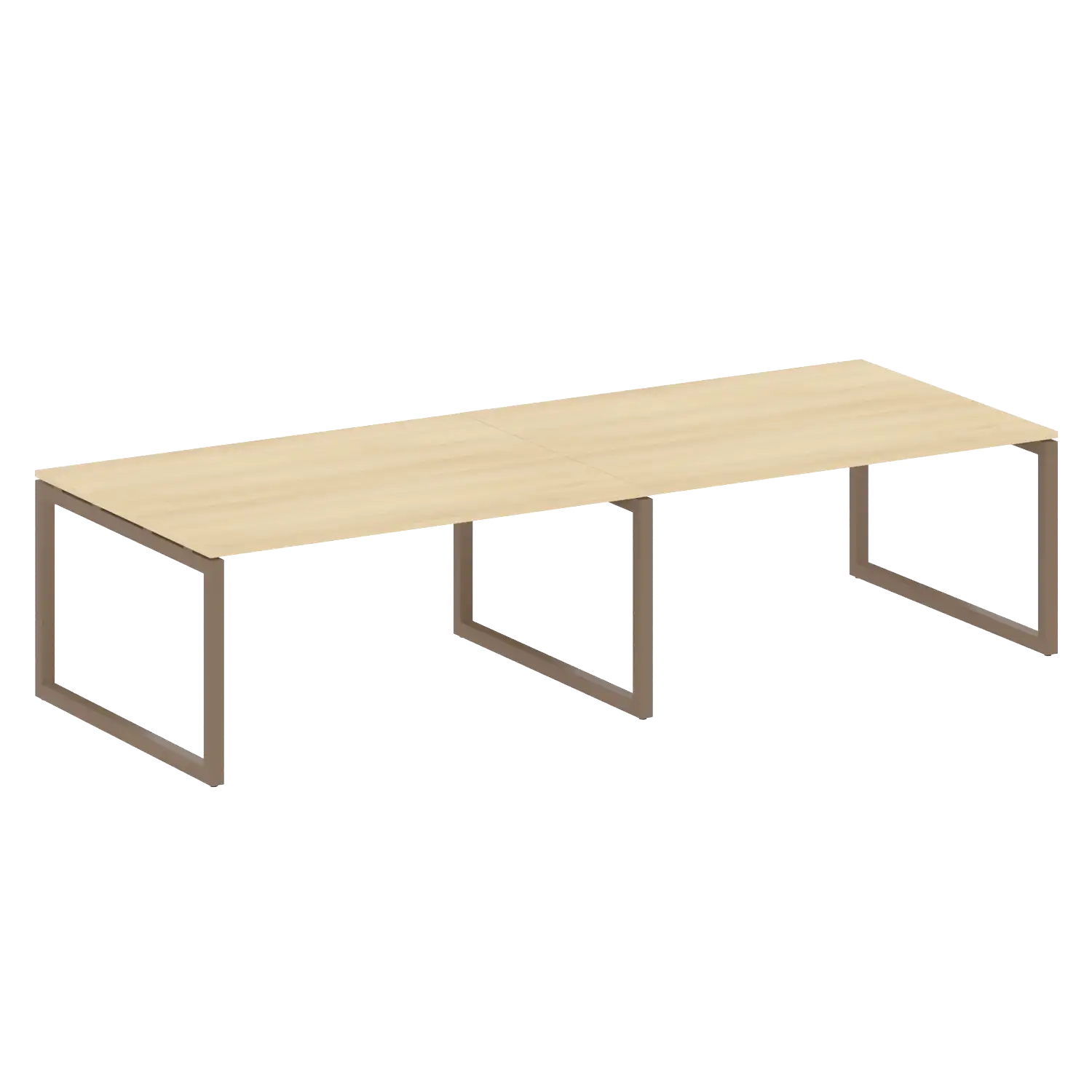 Переговорный стол (2 столешницы) на О-обр м/к 50БО.ПРГ-2.4 3200х1235х750