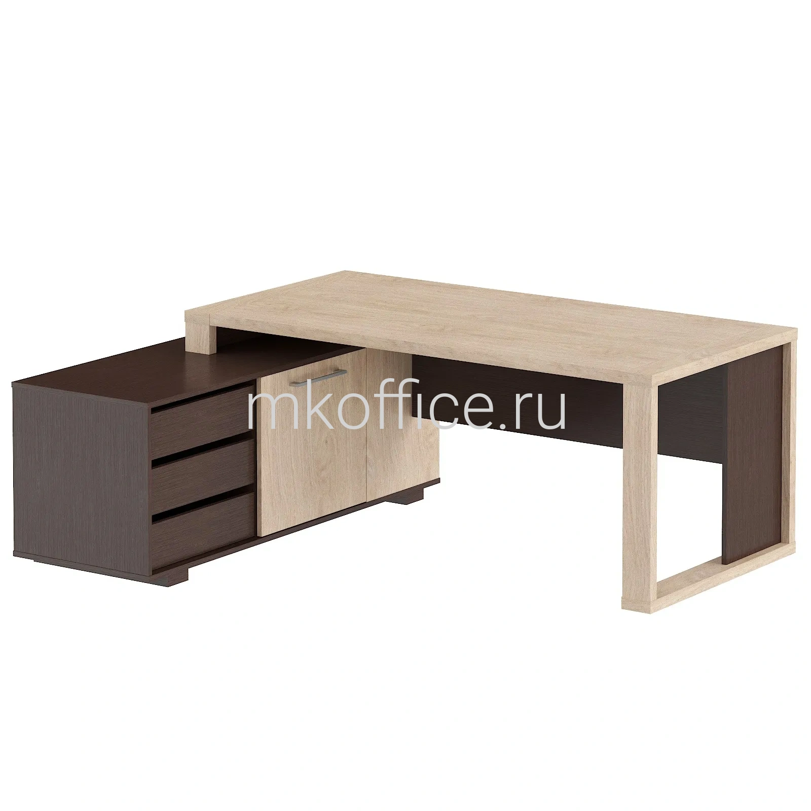Выбрать стол руководителя на опорной тумбе act 1716 л/п 1750x1600x750 по низким ценам. МК Офис Стол руководителя на опорной тумбе ACT 1716 Л/П 1750x1600x750. Ассортимент МК Офис