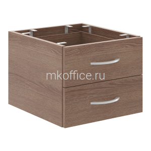 Тумба подвесная с 2 ящиками Имаго плюс СРС-2V.1 407х448х325