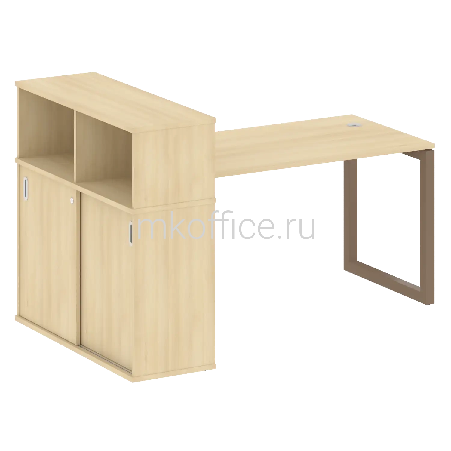 Выбрать стол письменный на о-обр м/к с опорным шкафом-купе 50бо.рс-сшк-3.3 1810х1120х1098 по низким ценам. МК Офис Стол письменный на О-обр м/к с опорным шкафом-купе 50БО.РС-СШК-3.3 1810х1120х1098. Ассортимент МК Офис