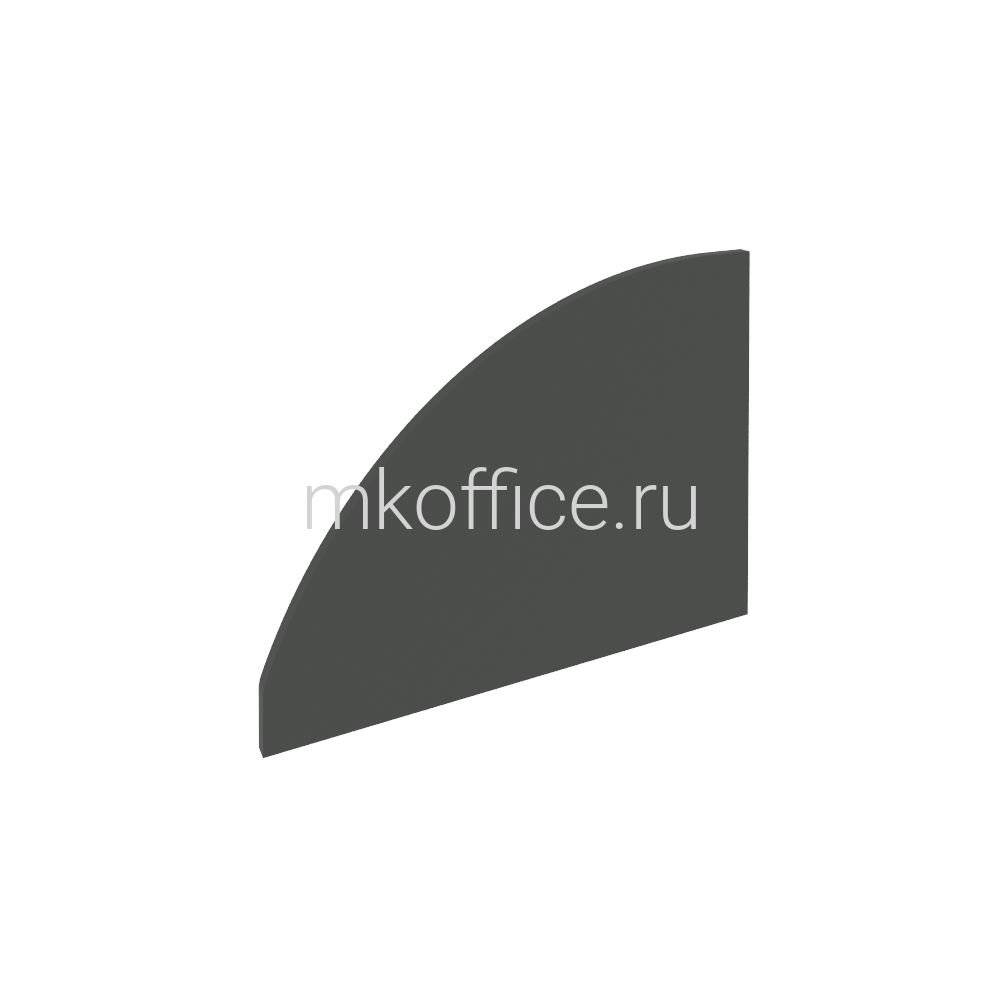 Экран Riva антрацит А.ЭКР-1 600х450х18. Ассортимент МК Офис