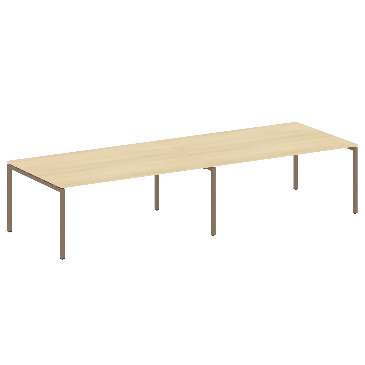 Переговорный стол (2 столешницы) на П-обр м/к 40БП.ПРГ-2.5 3600х1235х750 Переговорный стол (2 столешницы) на П-обр м/к 40БП.ПРГ-2.5 3600х1235х750