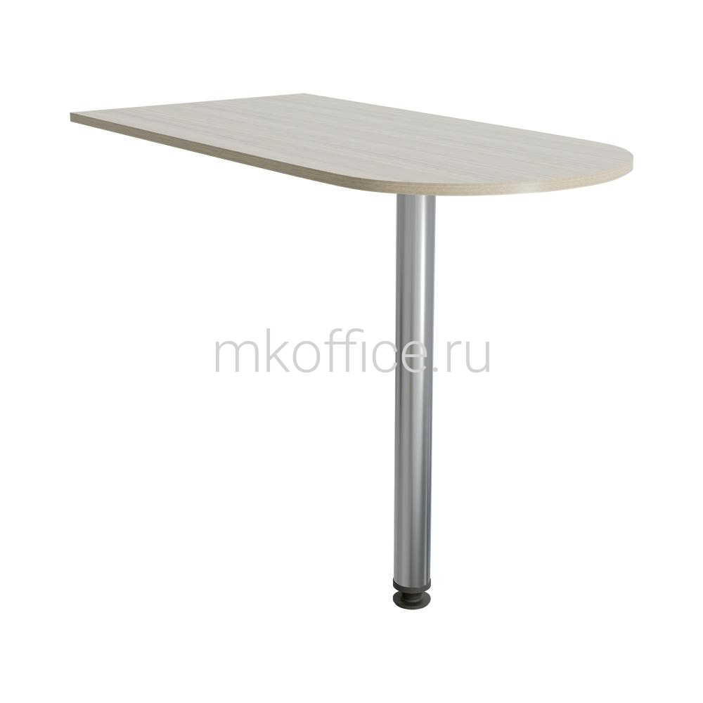Стол приставной  Континент дуб кронберг СФ216 1000х500х750. Ассортимент МК Офис