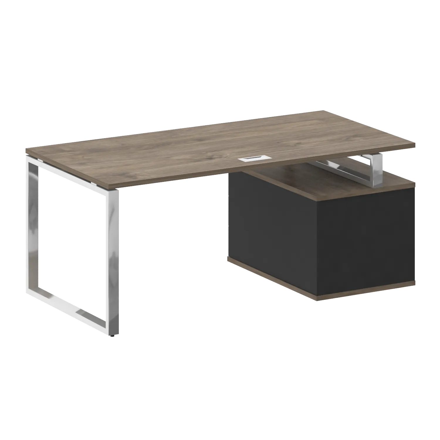 Стол руководителя с опорной тумбой , левый Shift SK.SRT-180 (L) 1800*904*753 Стол руководителя с опорной тумбой , левый Shift SK.SRT-180 (L) 1800*904*753