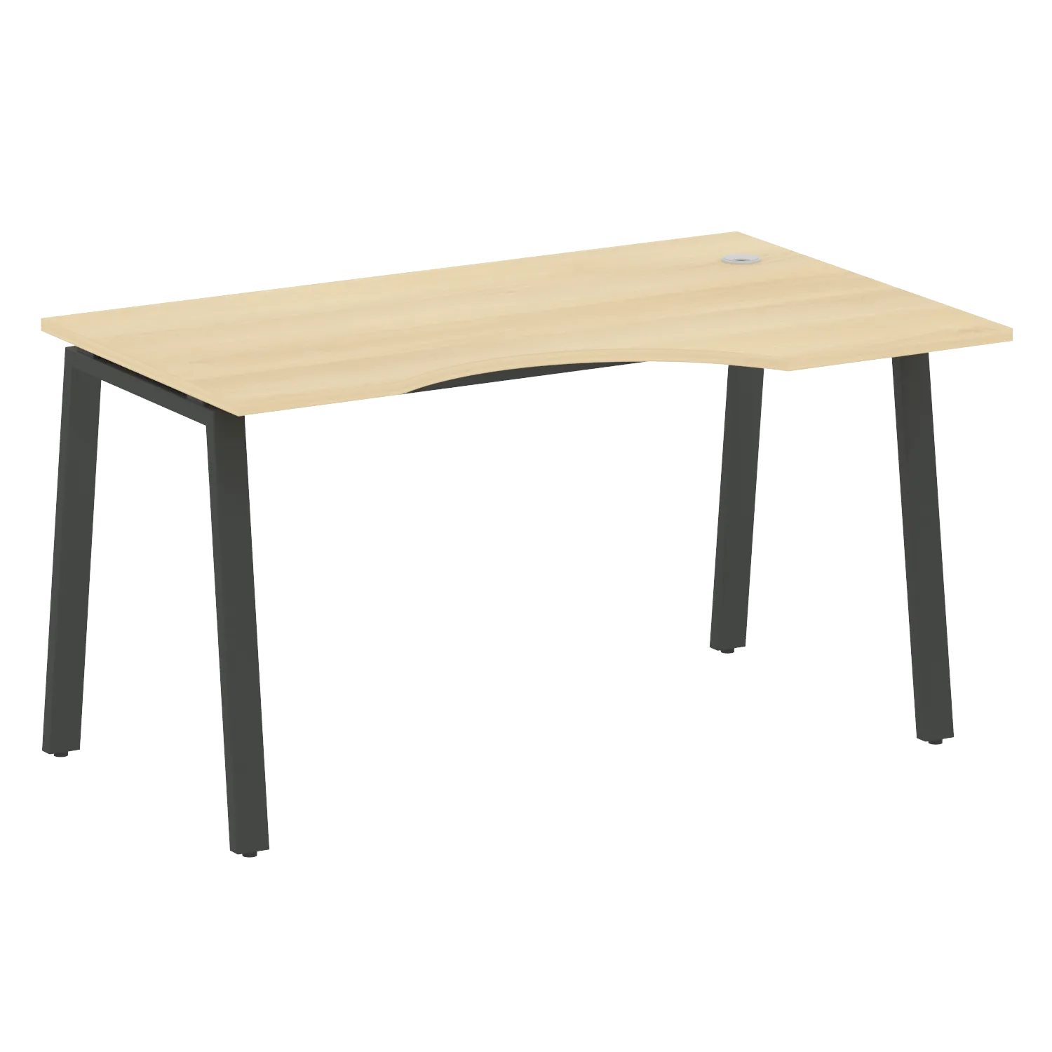 Стол криволинейный левый Metal System Style БА.СА-2 Пр 1400x900x750 Стол криволинейный левый Metal System Style БА.СА-2 Пр 1400x900x750