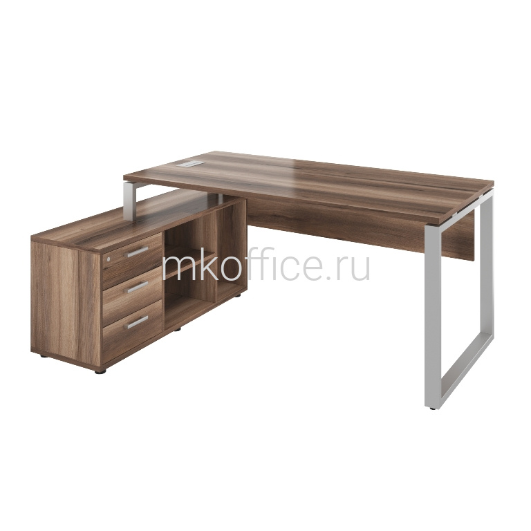 Выбрать стол с опорной тумбой (левый/правый) атл11 л/п 1780х1235х760 по низким ценам. МК Офис Стол с опорной тумбой (левый/правый) АТЛ11 Л/П 1780х1235х760. Ассортимент МК Офис
