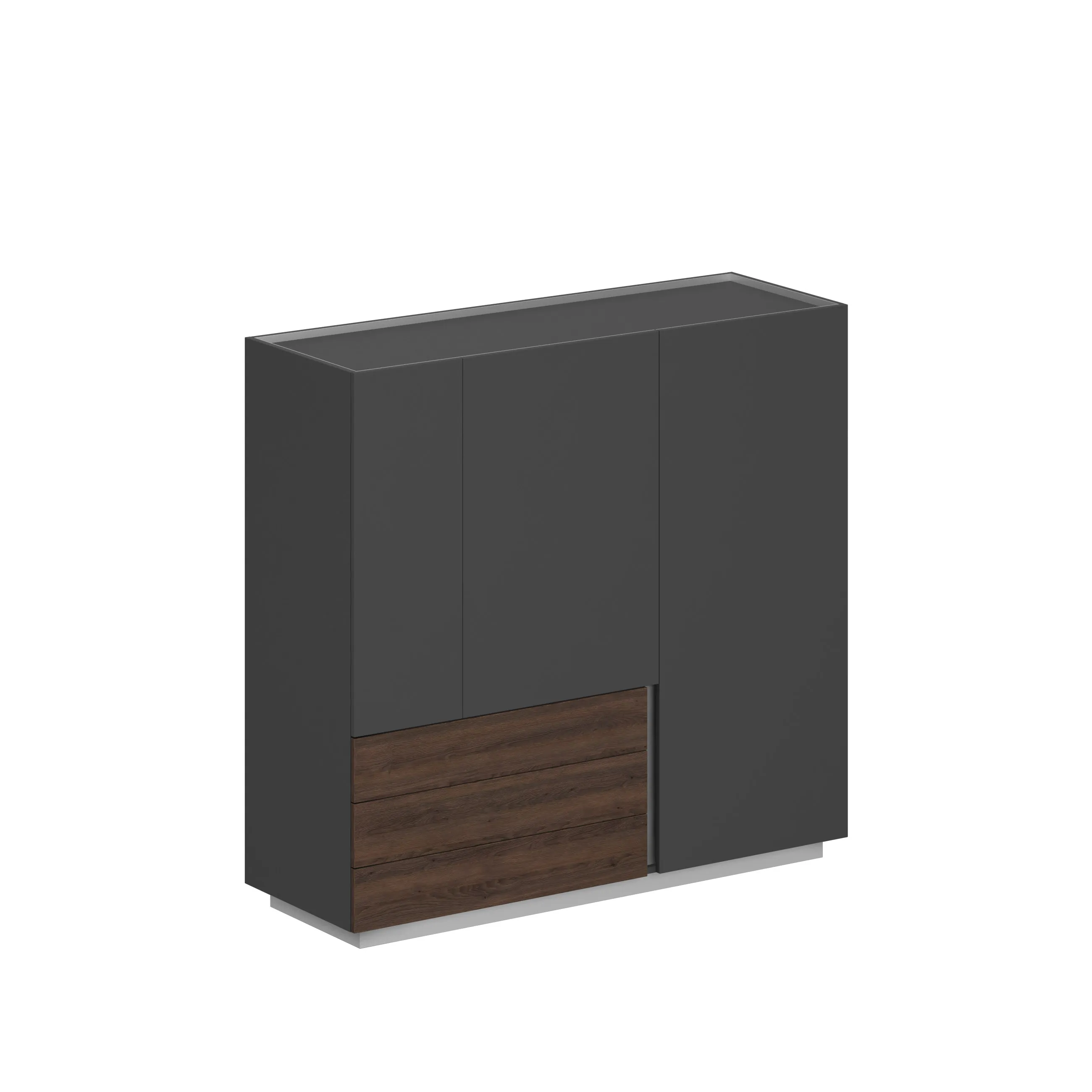 Шкаф OL-20-17.OS.OS.GN. Л/П  1600x550x1520 Шкаф OL-20-17.OS.OS.GN. Л/П  1600x550x1520