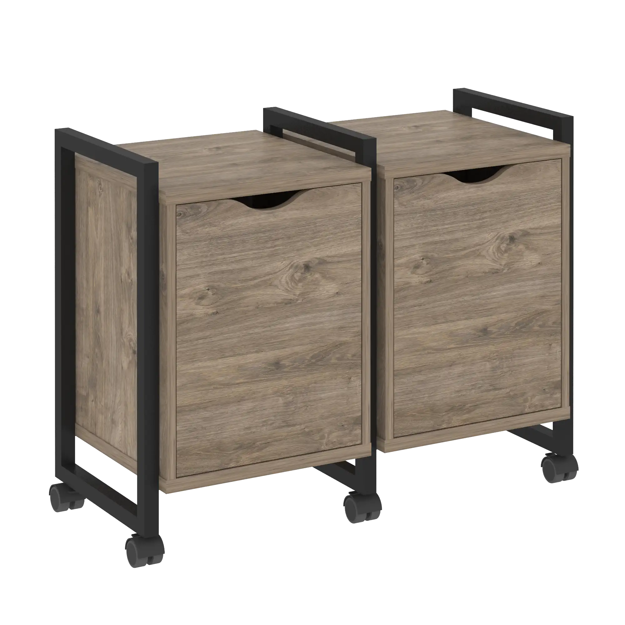 Тумба на колесных опорах наборная Loft VR.L-TN-2.K 970х460х767 Тумба на колесных опорах наборная Loft VR.L-TN-2.K 970х460х767