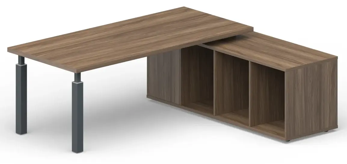 Стол на опорной сервисной тумбе (правый) BS200TSD