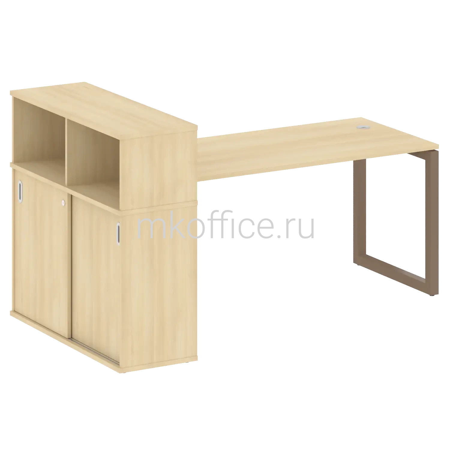 Выбрать стол письменный на о-обр м/к с опорным шкафом-купе 50бо.рс-сшк-3.4 2010х1120х1098 по низким ценам. МК Офис Стол письменный на О-обр м/к с опорным шкафом-купе 50БО.РС-СШК-3.4 2010х1120х1098. Ассортимент МК Офис
