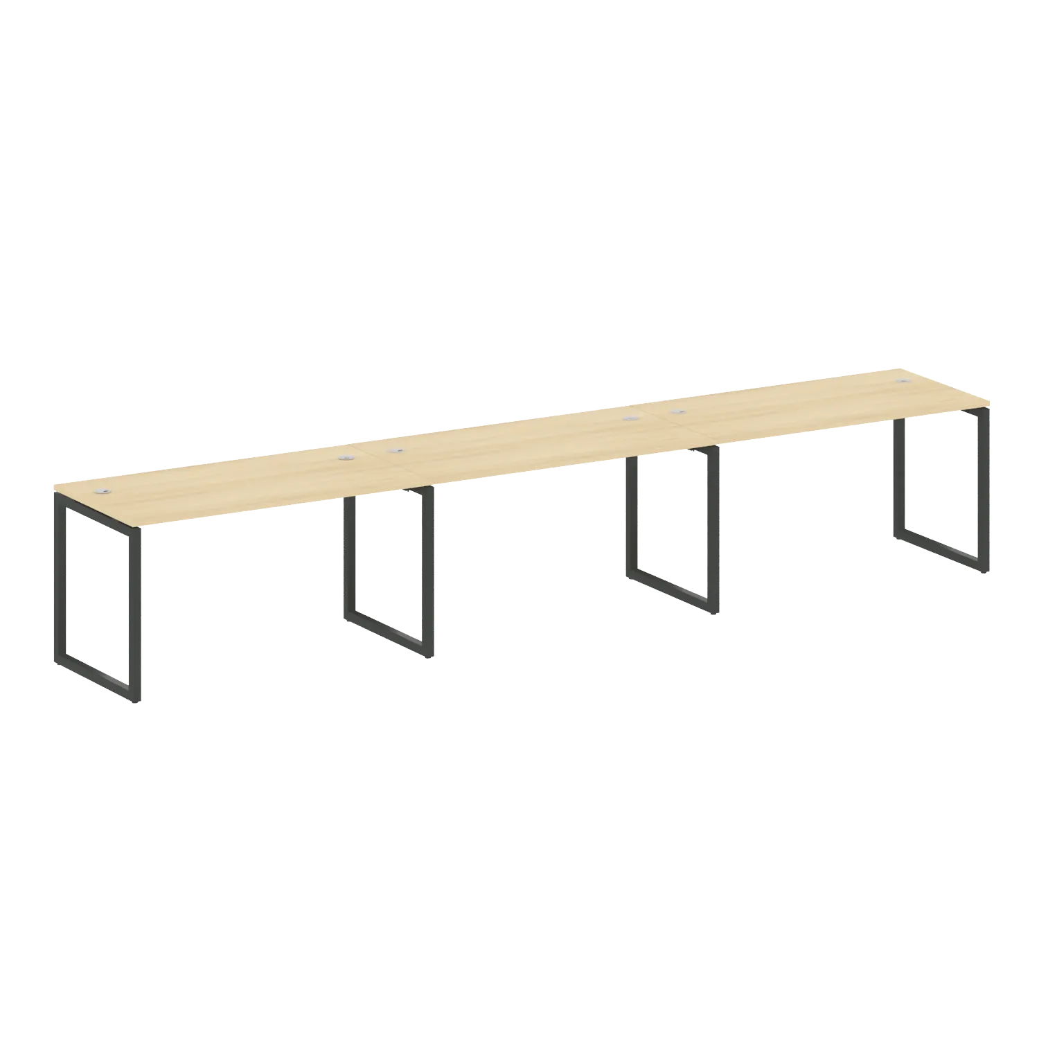 Рабочая станция на 3 раб.места на О-образном м/к 40БО.СМ-3.3 4200х720х750