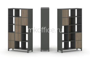 Набор стеллажа одностороннего, 5 ярусов Style project SN.NS-531 1121*400*1982 Набор стеллажа одностороннего, 5 ярусов Style project SN.NS-531 1121*400*1982