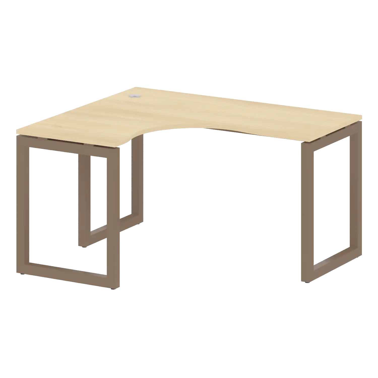 Стол криволинейный левый на О-обр м/к 50БО.СА-3Л 1400х1200х750