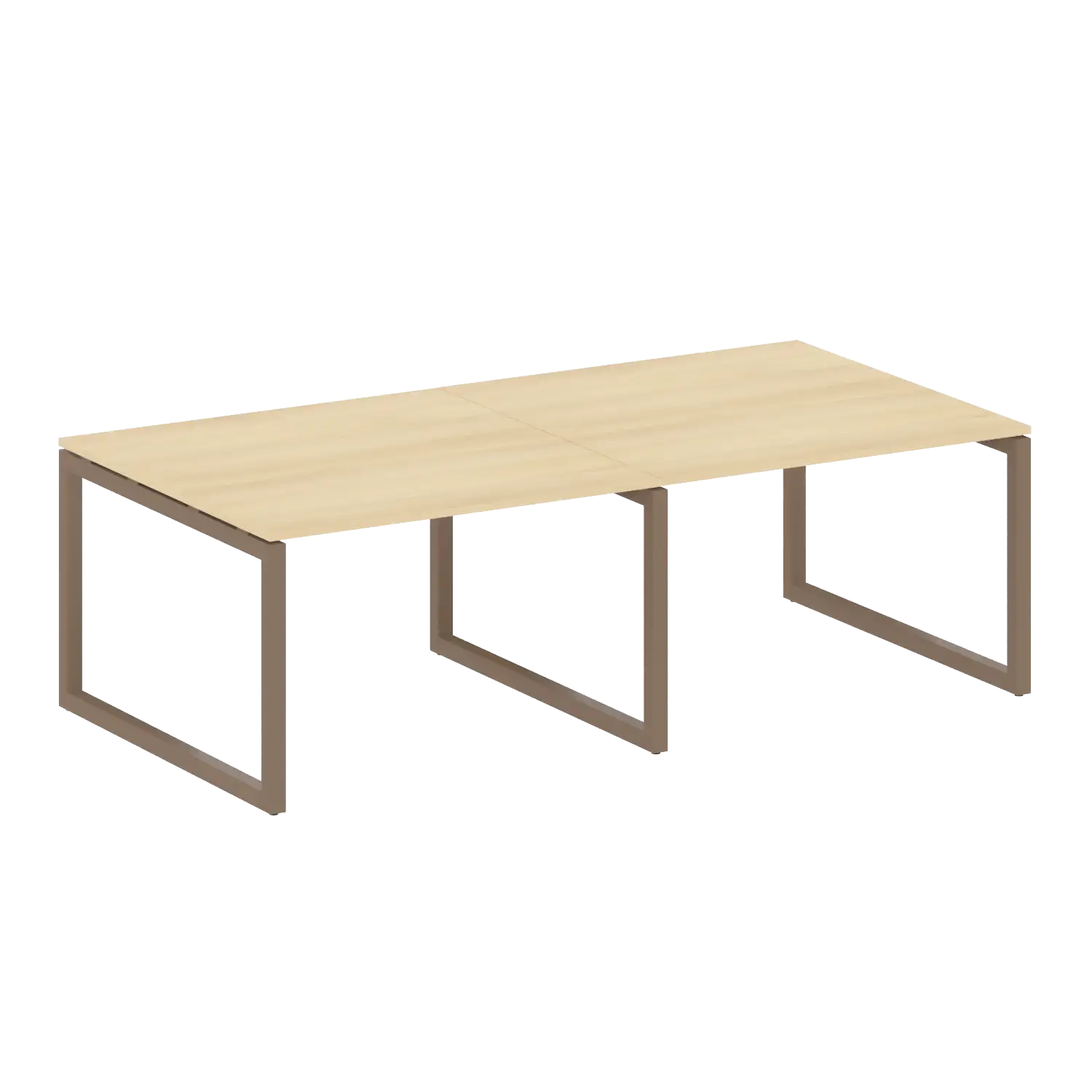 Переговорный стол (2 столешницы) на О-обр м/к 50БО.ПРГ-2.2 2400х1235х750