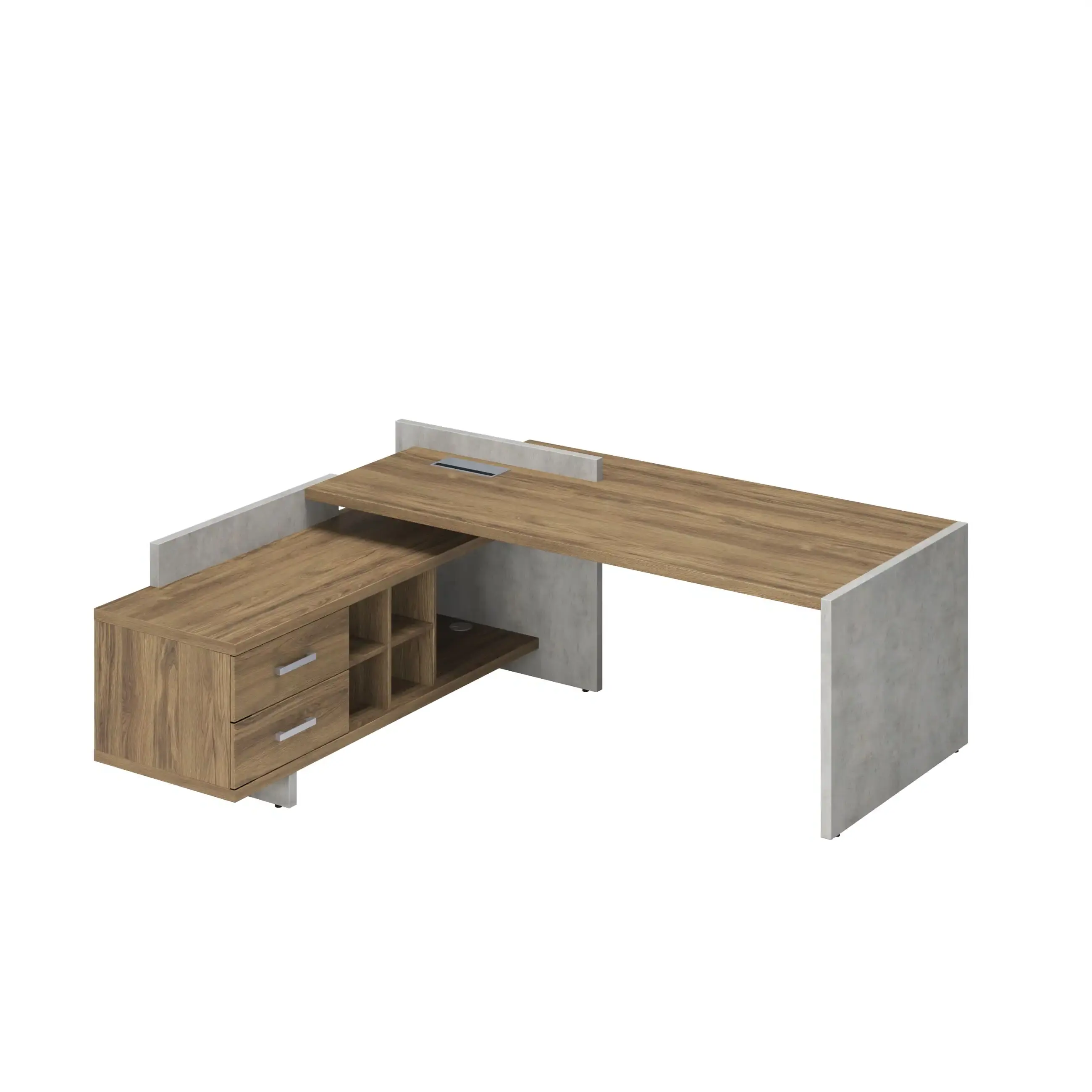 Стол руководителя левый СФ-531201 2200x1996x840