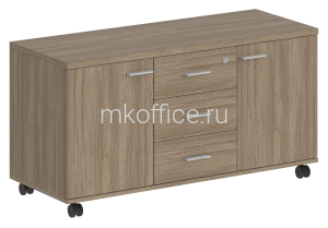 Тумба сервисная с 3 ящ., с замком SG.621 1204х460х619