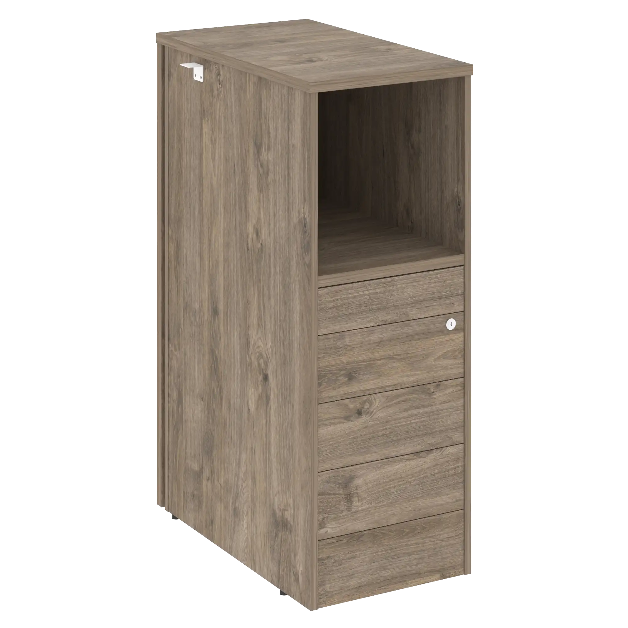 Тумба 5 ящиков TIP-ON завершающая, правая О.R-TV-5TIP(R) 436x767x1185