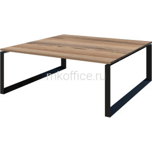 Стол переговорный на О-образном металлокаркасе НТМП.О-140.11 1400x1100x750 Стол переговорный на О-образном металлокаркасе НТМП.О-140.11 1400x1100x750
