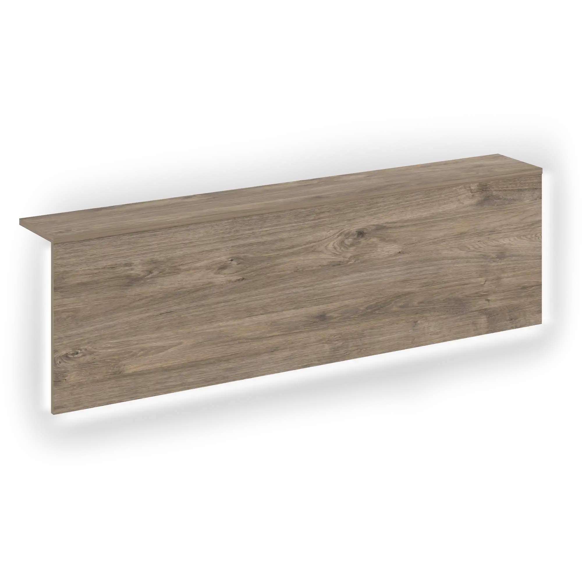 Накладка с подсветкой прямая высокая на 2 модуля О.R-NP.V-138.2.S 2300x327x674