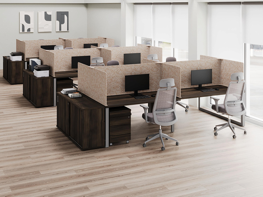 Акустические экраны AcustiX. Каталог. МК Офис