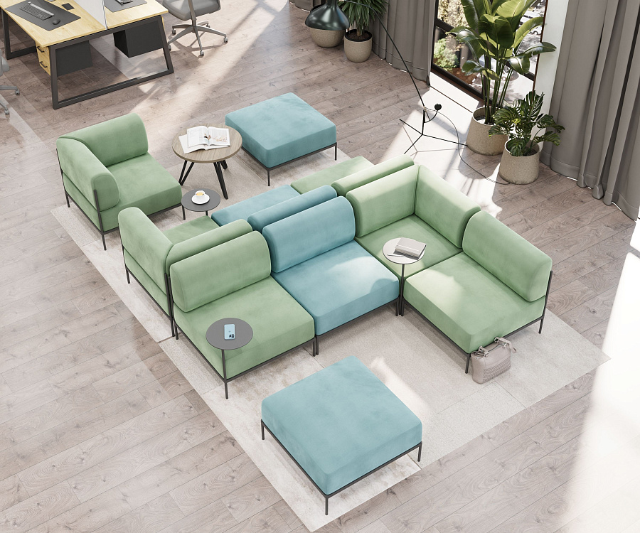 Офисные диваны Rio. Каталог. МК Офис