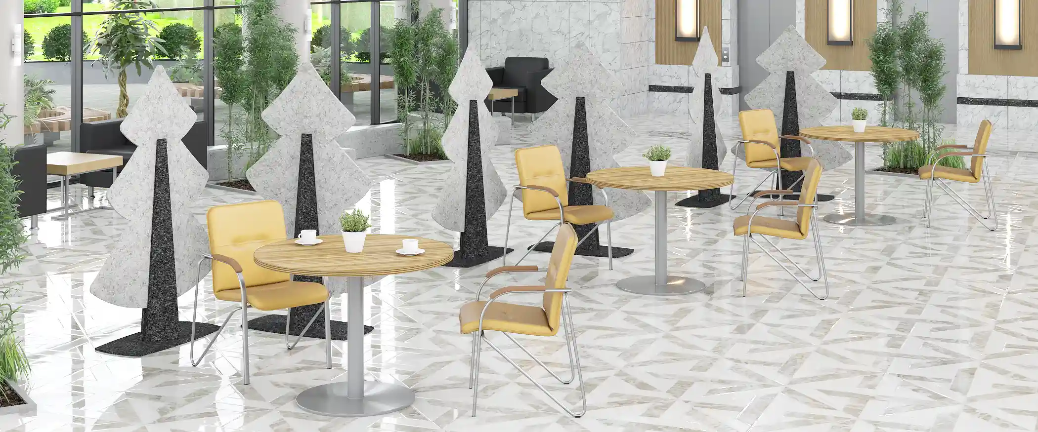 Напольные перегородки Forest Office. Каталог. МК Офис