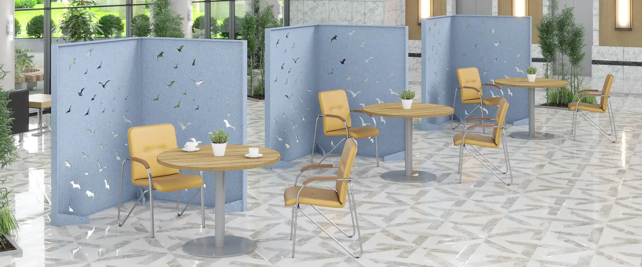 Напольные перегородки Forest Office. Каталог. МК Офис