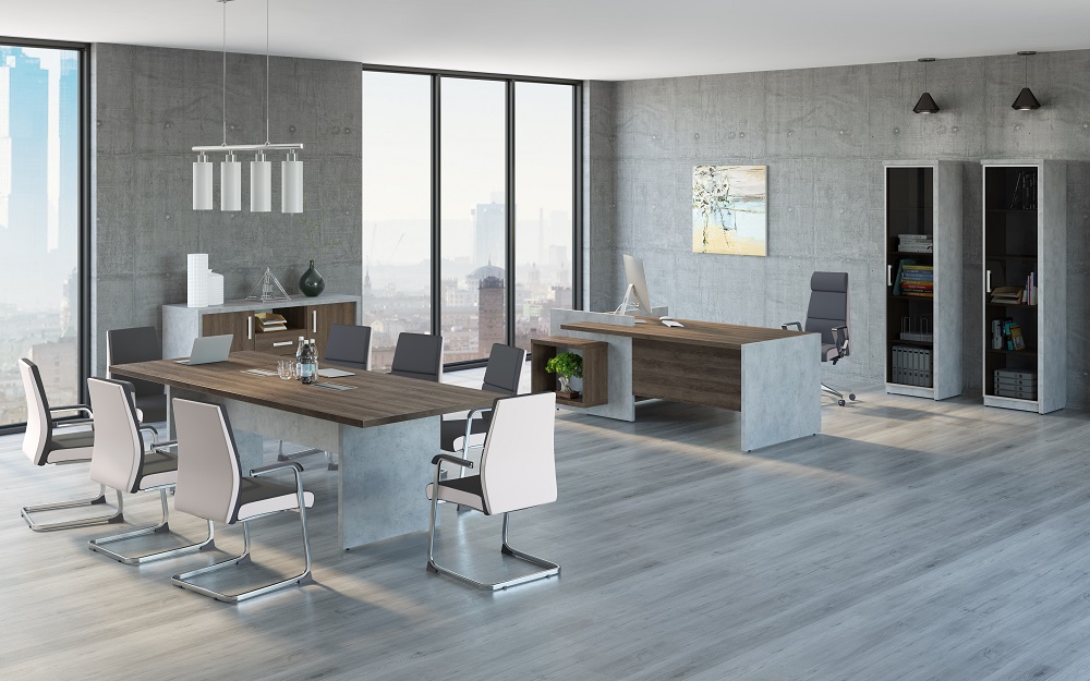 Кабинет руководителя Wood&Stone. Каталог. МК Офис